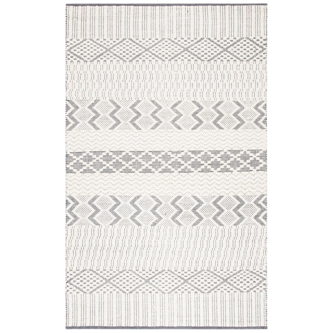 SAFAVIEH Natura NAT855A Handwoven Ivory / Grey Rug Image 5