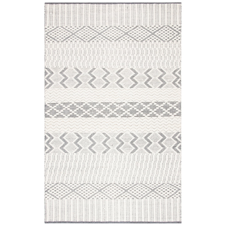 SAFAVIEH Natura NAT855A Handwoven Ivory / Grey Rug Image 5