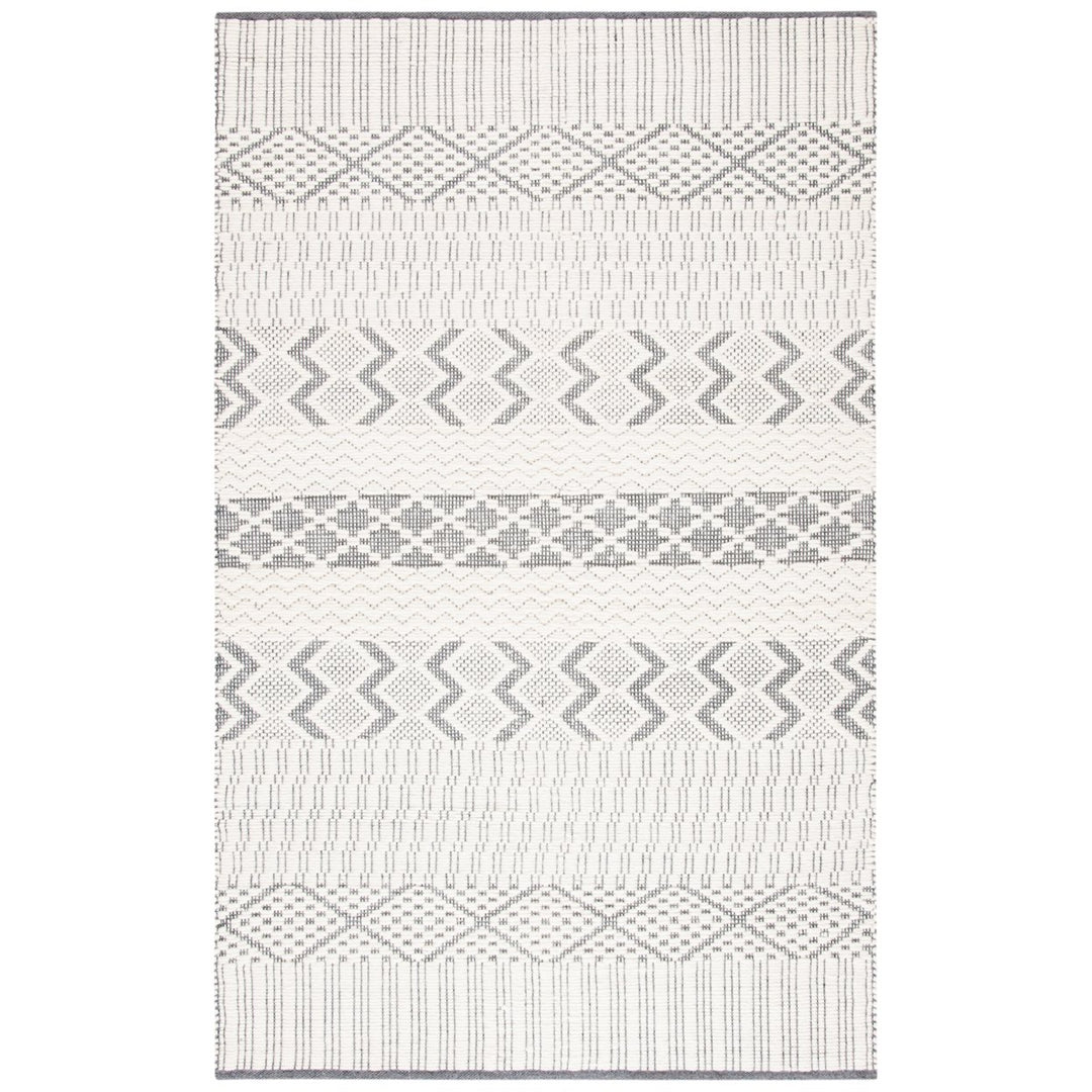 SAFAVIEH Natura NAT855A Handwoven Ivory / Grey Rug Image 1