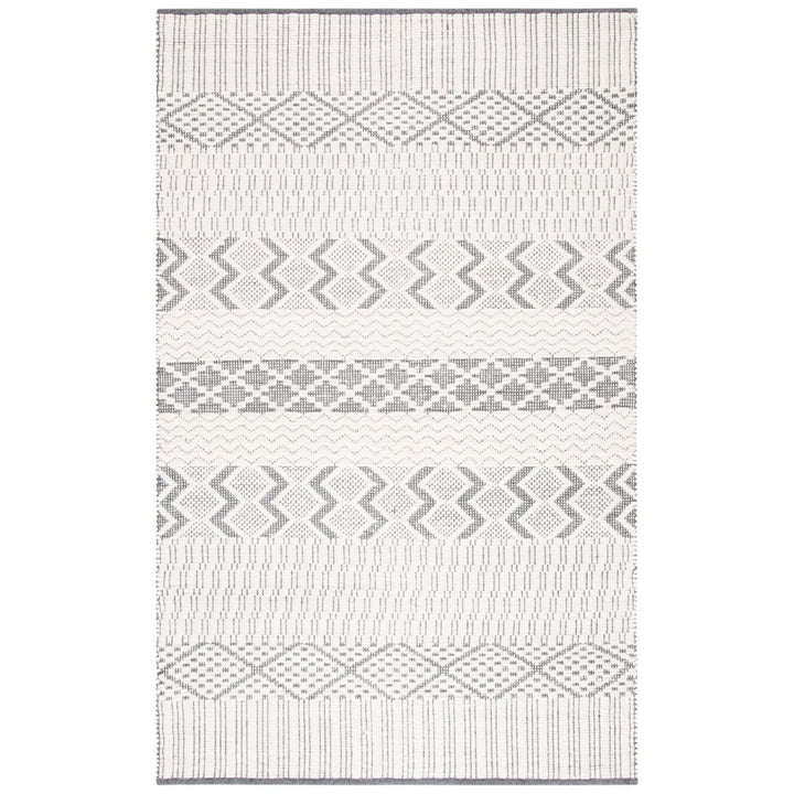 SAFAVIEH Natura NAT855A Handwoven Ivory / Grey Rug Image 1