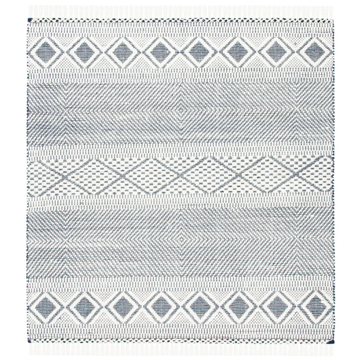 SAFAVIEH Natura NAT856A Handwoven Ivory / Navy Rug Image 4