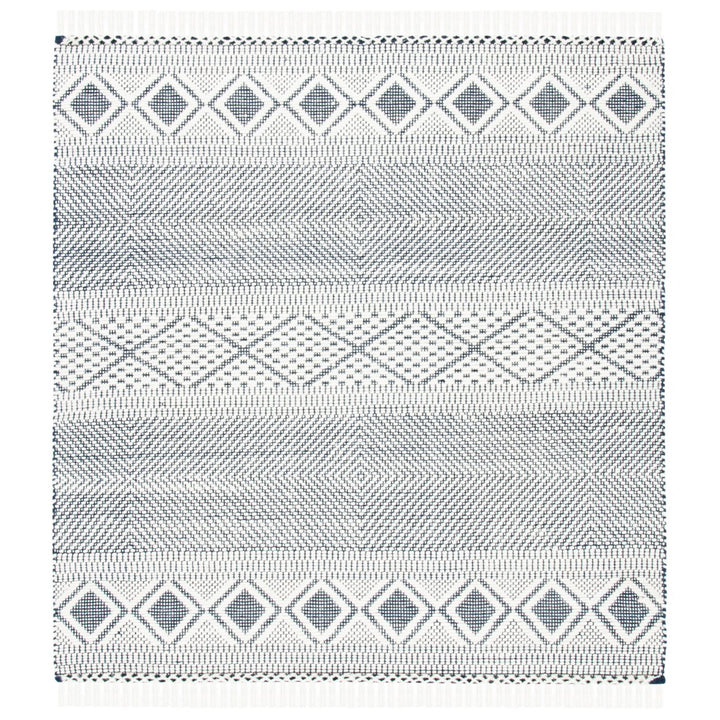 SAFAVIEH Natura NAT856A Handwoven Ivory / Navy Rug Image 1