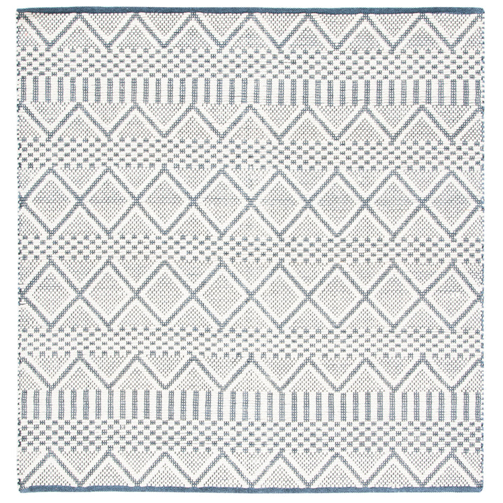 SAFAVIEH Natura NAT857A Handwoven Ivory / Blue Rug Image 4