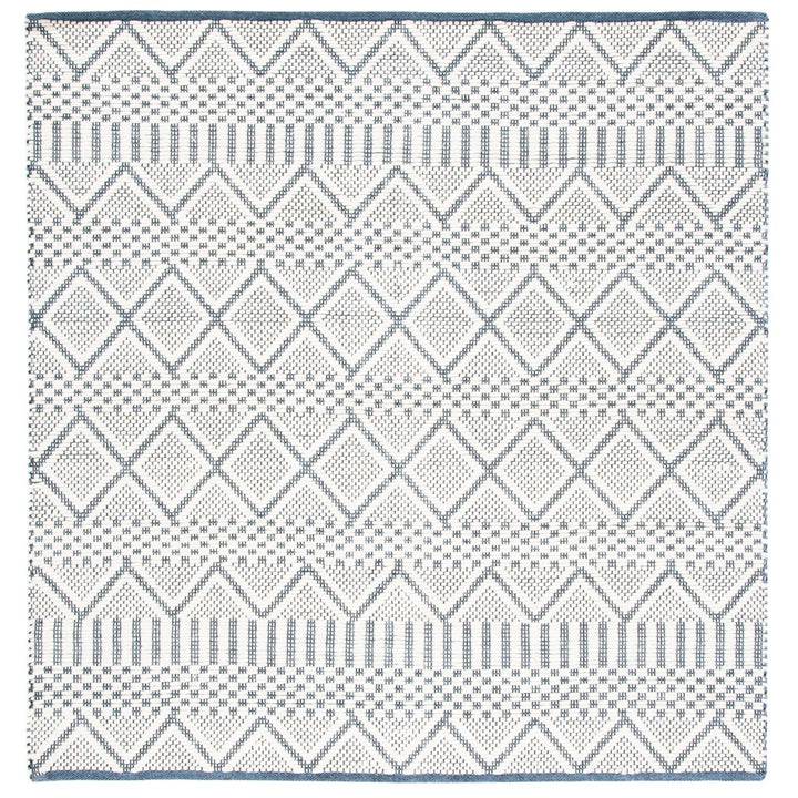 SAFAVIEH Natura NAT857A Handwoven Ivory / Blue Rug Image 1