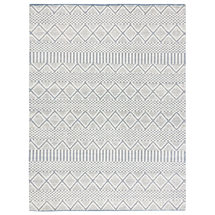 SAFAVIEH Natura NAT857A Handwoven Ivory / Blue Rug Image 9