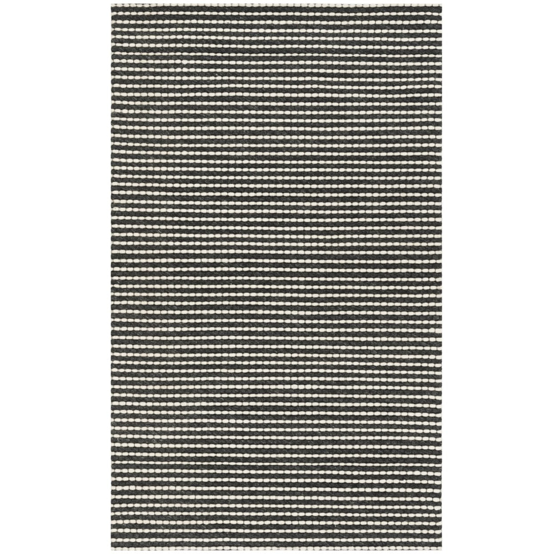 SAFAVIEH Natura NAT801E Handwoven Ivory / Black Rug Image 1