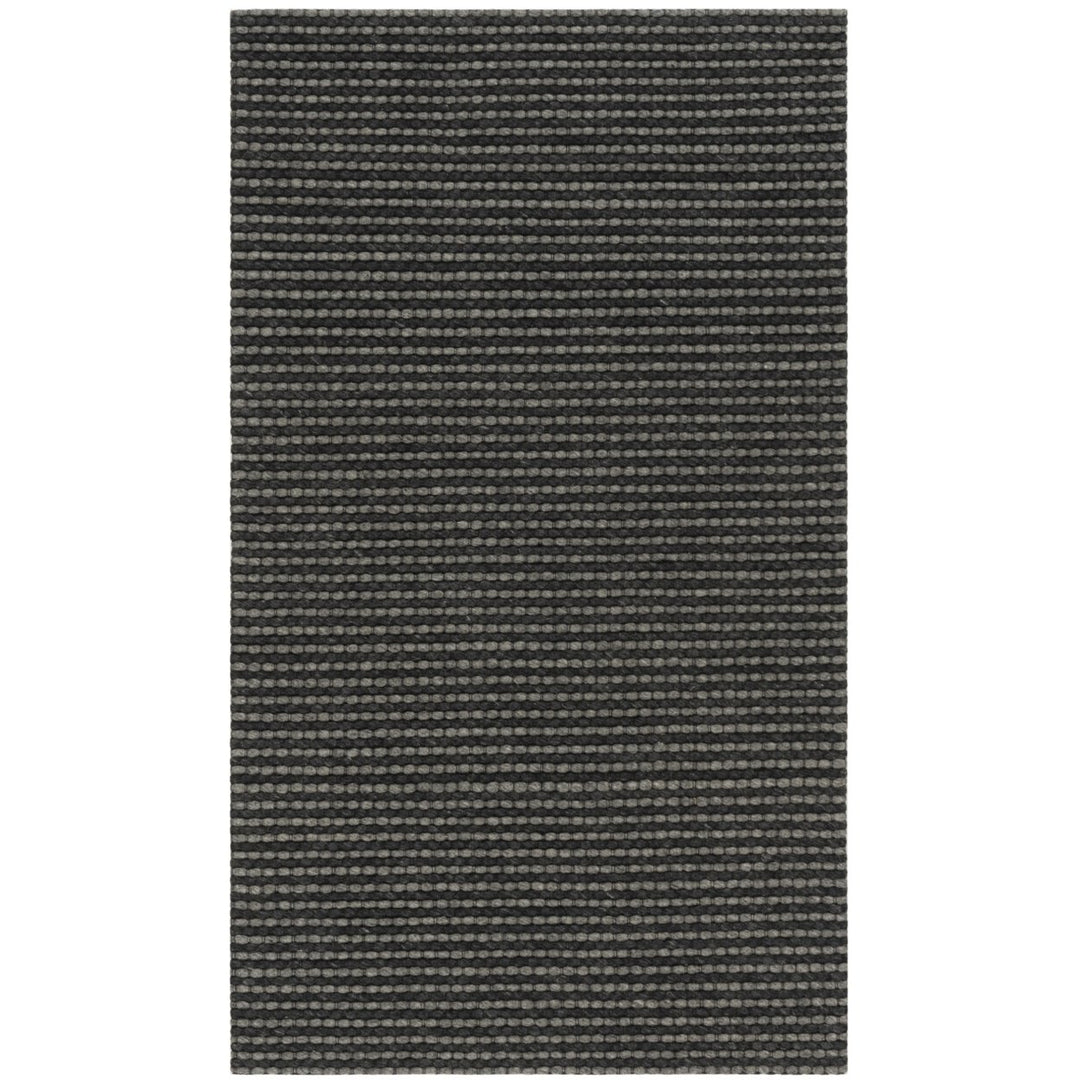 SAFAVIEH Natura NAT801D Handwoven Grey / Black Rug Image 3