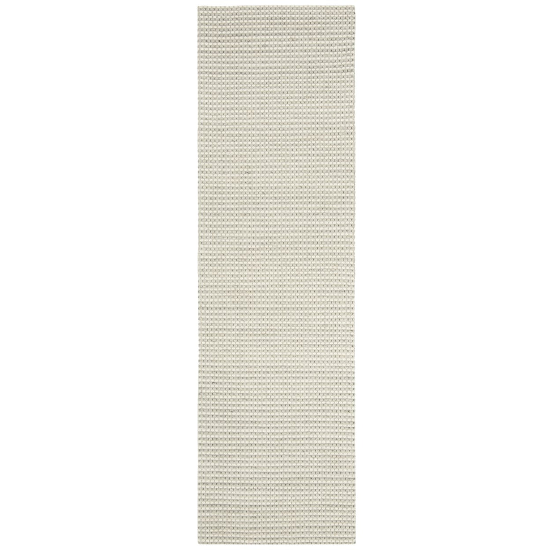 SAFAVIEH Natura NAT801G Handwoven Silver / Ivory Rug Image 1