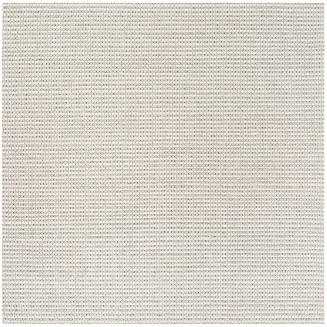 SAFAVIEH Natura NAT801G Handwoven Silver / Ivory Rug Image 1