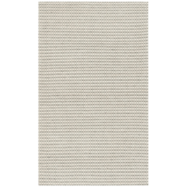 SAFAVIEH Natura NAT801G Handwoven Silver / Ivory Rug Image 3