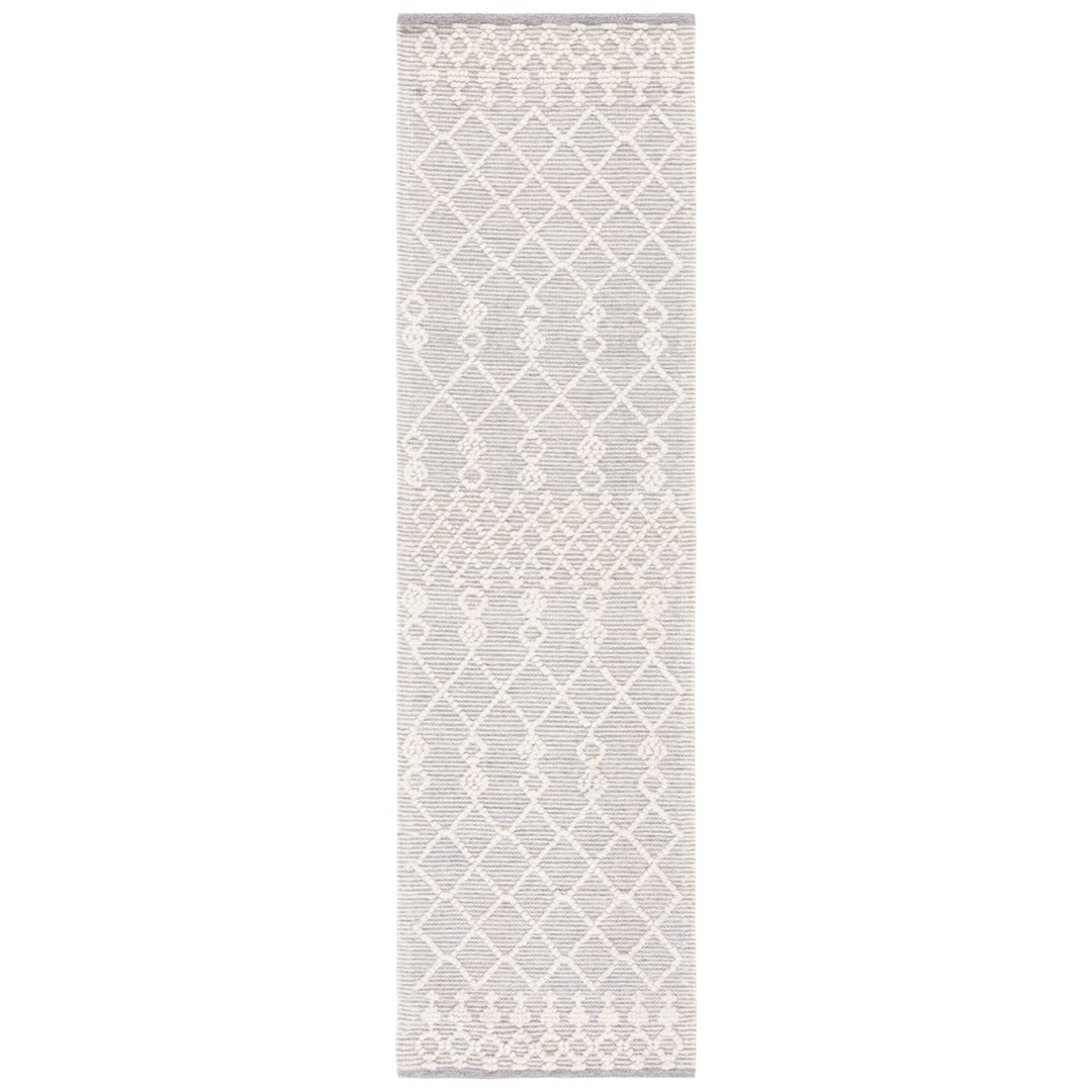 SAFAVIEH Natura NAT831F Handwoven Ivory / Grey Rug Image 1