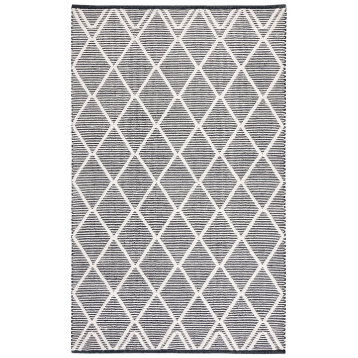 SAFAVIEH Natura NAT832Z Handwoven Black / Ivory Rug Image 1