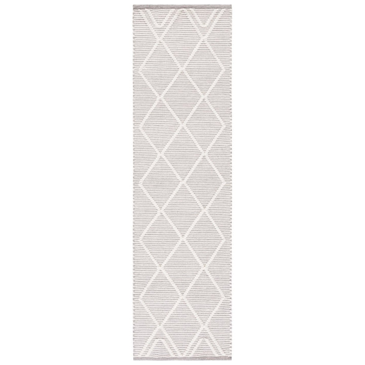 SAFAVIEH Natura NAT832F Handwoven Grey / Ivory Rug Image 1