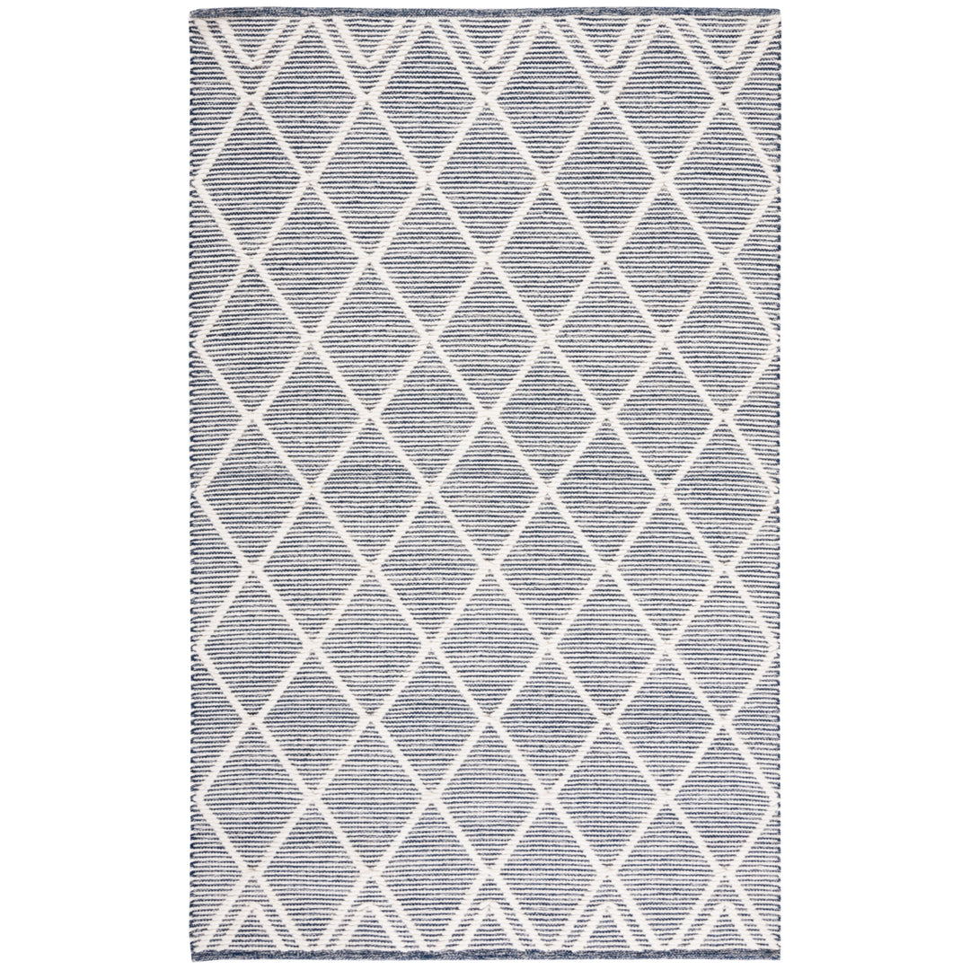 SAFAVIEH Natura NAT832N Handwoven Navy / Ivory Rug Image 1