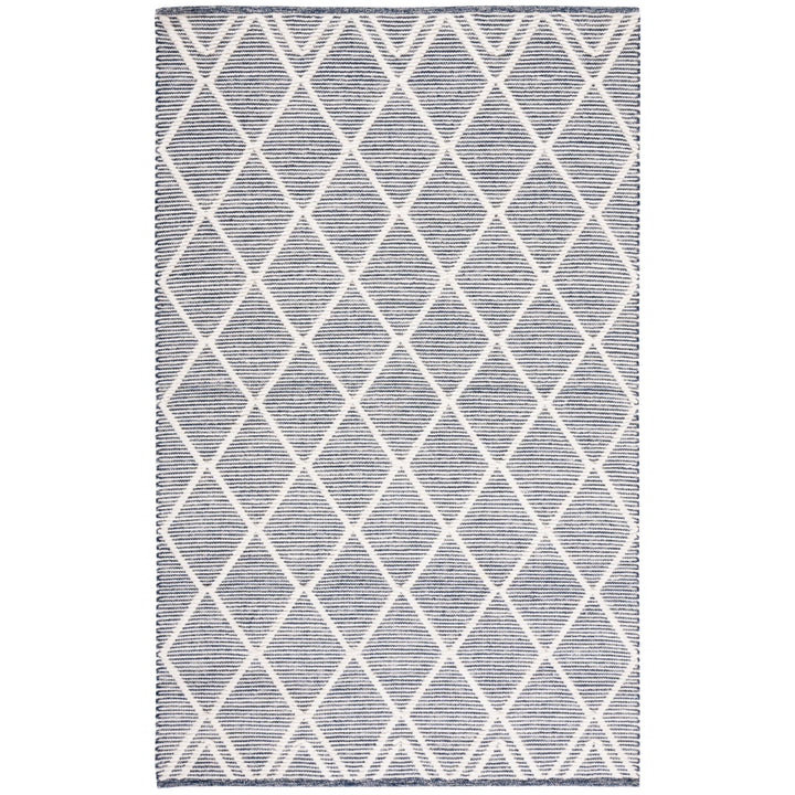 SAFAVIEH Natura NAT832N Handwoven Navy / Ivory Rug Image 1