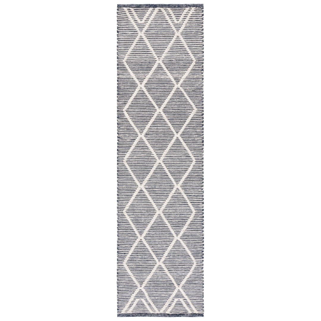 SAFAVIEH Natura NAT832N Handwoven Navy / Ivory Rug Image 3