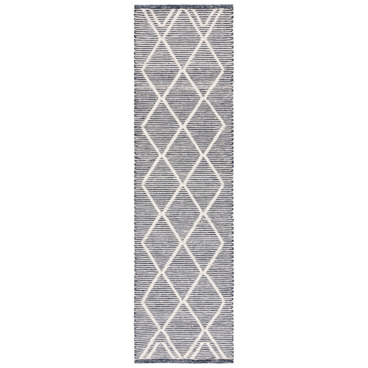 SAFAVIEH Natura NAT832N Handwoven Navy / Ivory Rug Image 1