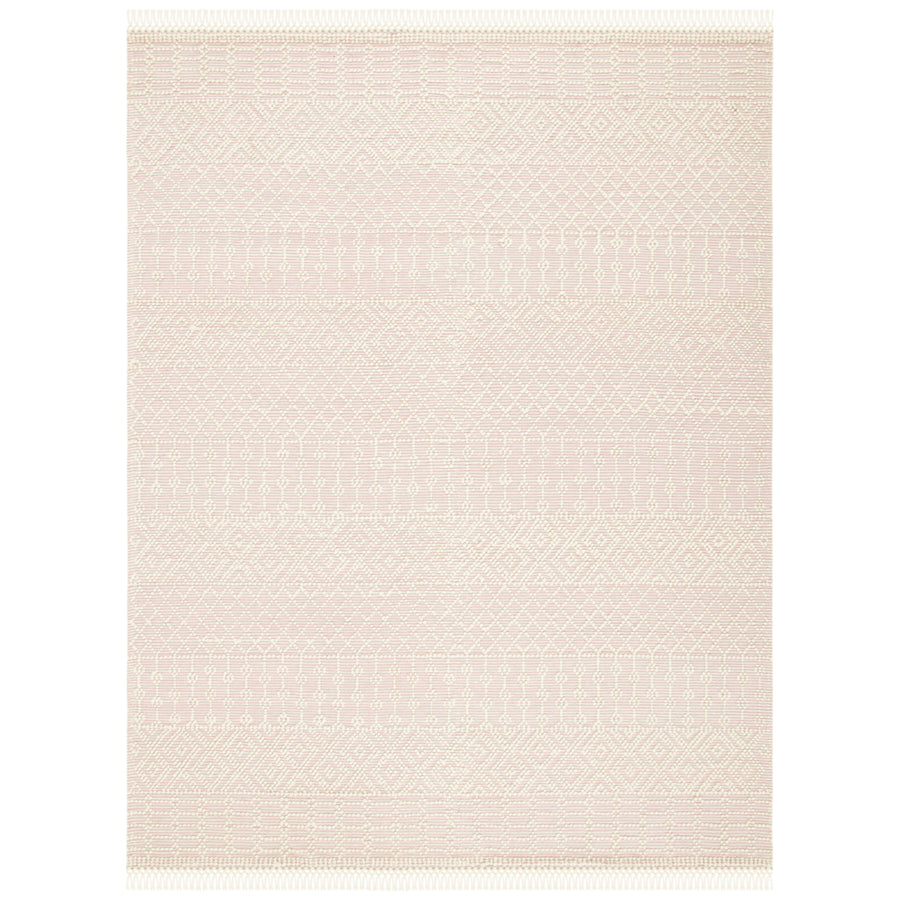 SAFAVIEH Natura NAT852R Handmade Ivory / Pink Rug Image 1