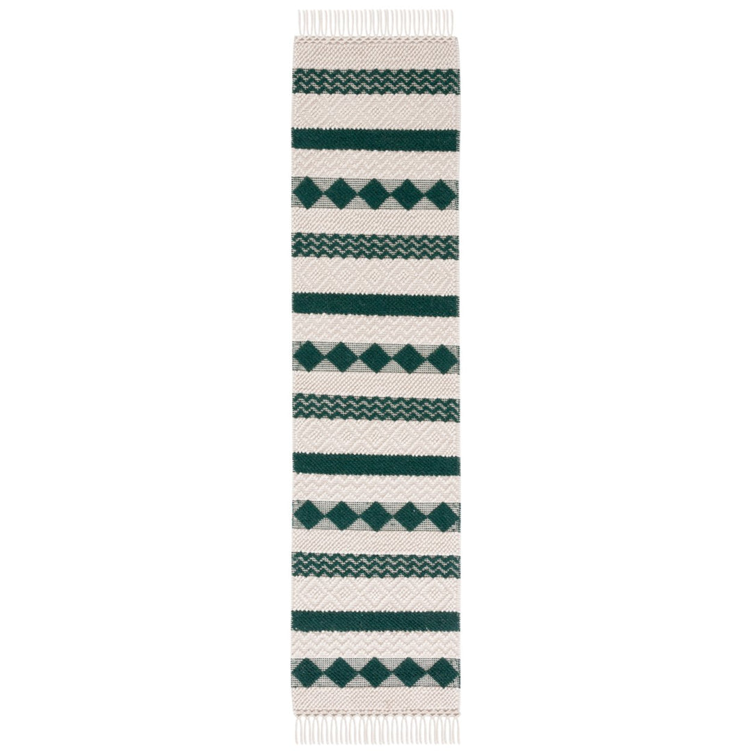 SAFAVIEH Natura NAT851Y Handwoven Ivory / Green Rug Image 1