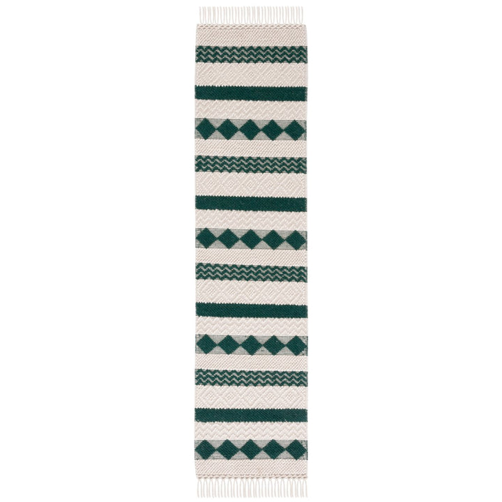 SAFAVIEH Natura NAT851Y Handwoven Ivory / Green Rug Image 1