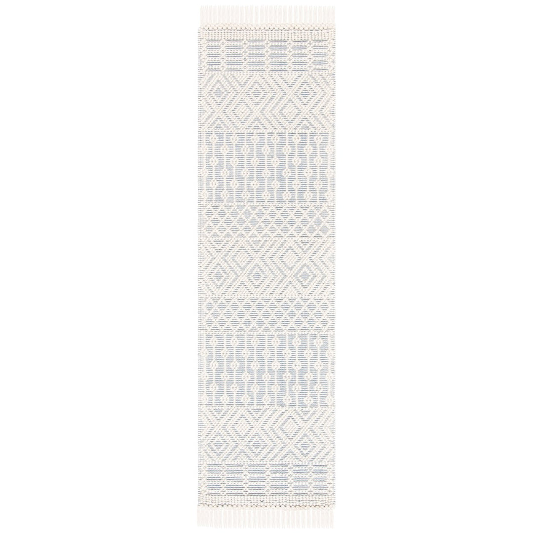 SAFAVIEH Natura NAT852A Handmade Ivory / Grey Rug Image 1