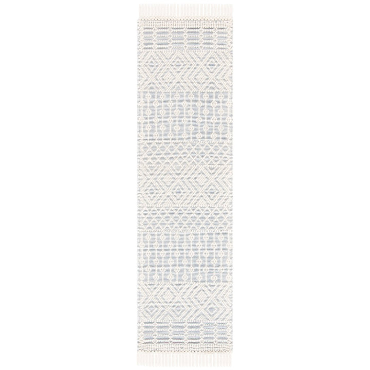 SAFAVIEH Natura NAT852A Handmade Ivory / Grey Rug Image 1