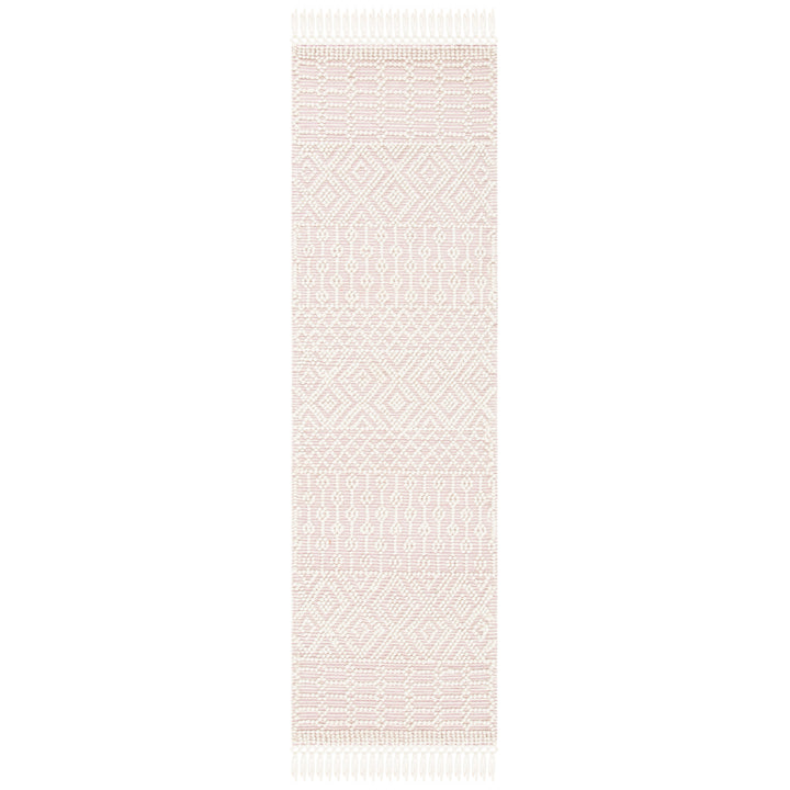 SAFAVIEH Natura NAT852R Handmade Ivory / Pink Rug Image 5