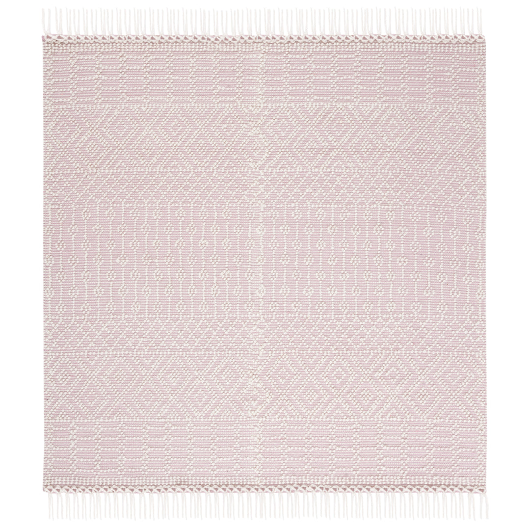 SAFAVIEH Natura NAT852R Handmade Ivory / Pink Rug Image 6