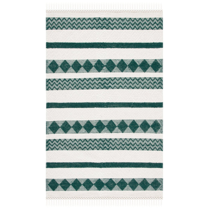 SAFAVIEH Natura NAT851Y Handwoven Ivory / Green Rug Image 1