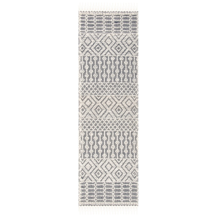 SAFAVIEH Natura NAT852N Handmade Ivory / Navy Rug Image 1