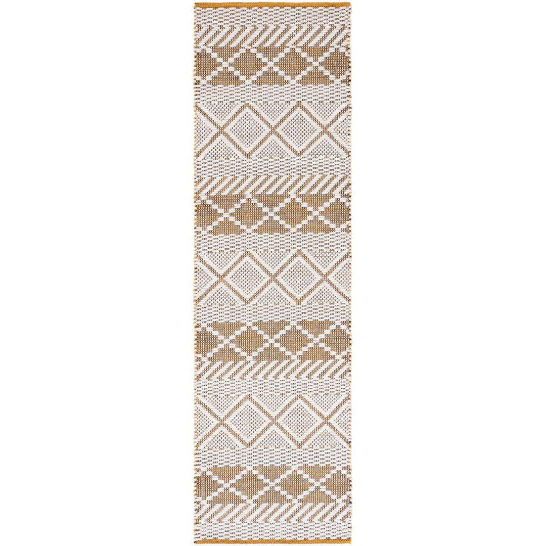 SAFAVIEH Natura NAT854C Handwoven Ivory / Yellow Rug Image 1