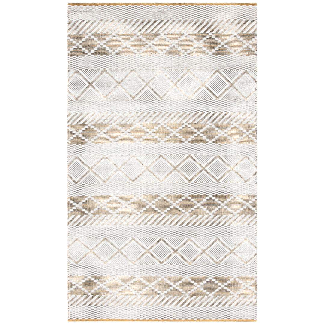 SAFAVIEH Natura NAT854C Handwoven Ivory / Yellow Rug Image 8