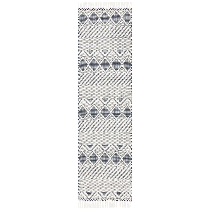 SAFAVIEH Natura NAT858A Handwoven Ivory / Charcoal Rug Image 1