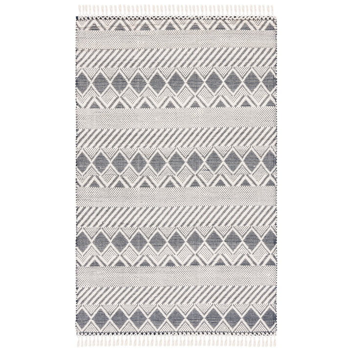 SAFAVIEH Natura NAT858A Handwoven Ivory / Charcoal Rug Image 9