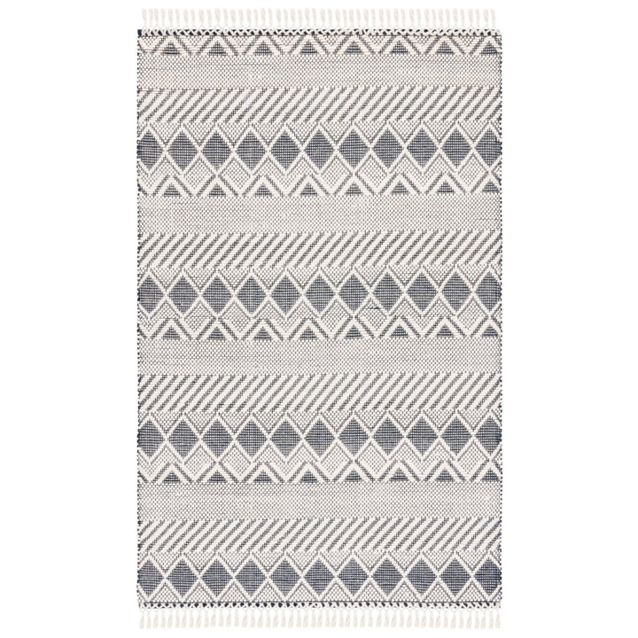 SAFAVIEH Natura NAT858A Handwoven Ivory / Charcoal Rug Image 1