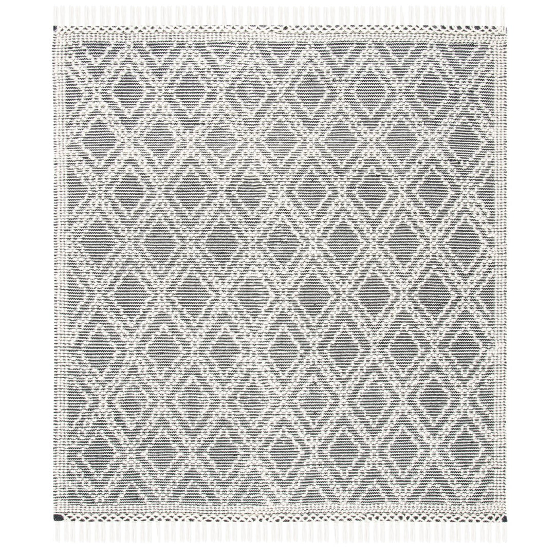 SAFAVIEH Natura NAT860A Handwoven Ivory / Black Rug Image 1