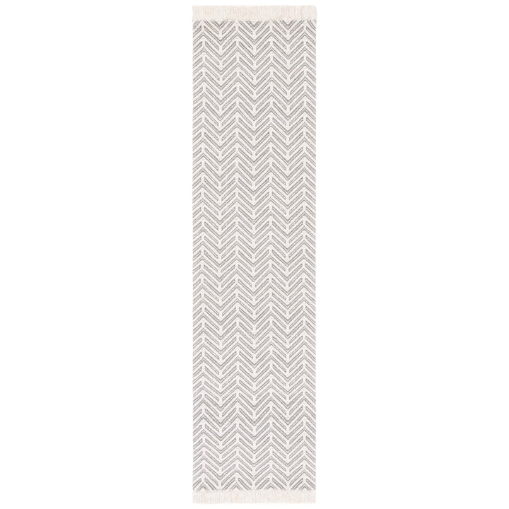 SAFAVIEH Natura NAT866F Handwoven Ivory / Grey Rug Image 1