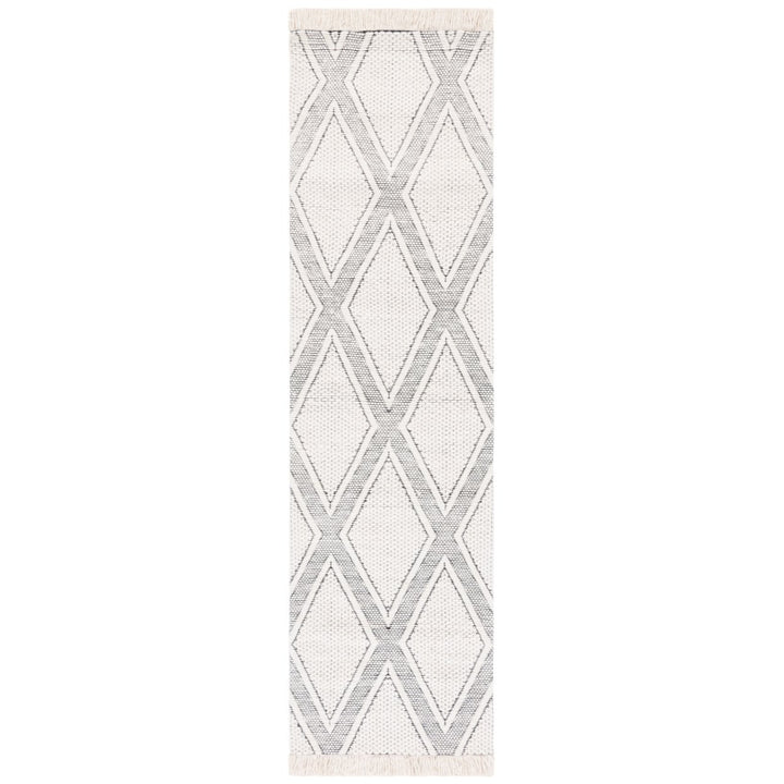 SAFAVIEH Natura NAT867Z Handwoven Ivory / Black Rug Image 1