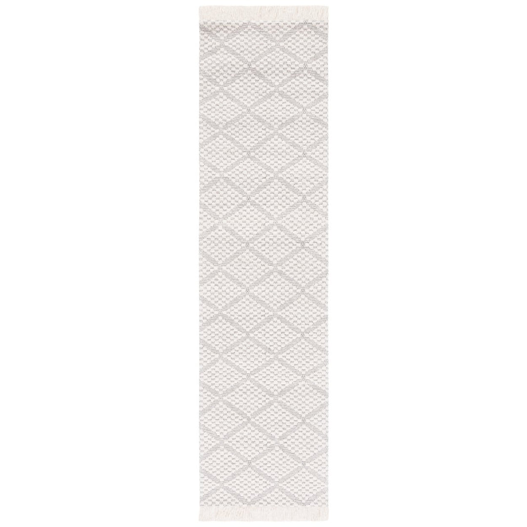 SAFAVIEH Natura NAT869F Handwoven Ivory / Grey Rug Image 1