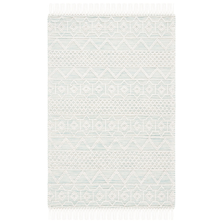 SAFAVIEH Natura Collection NAT875Y Ivory/Light Green Rug Image 2