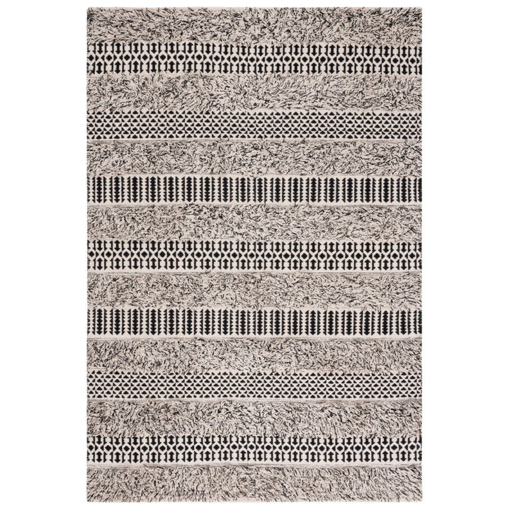 SAFAVIEH Natura NAT926Z Handwoven Black / Ivory Rug Image 1