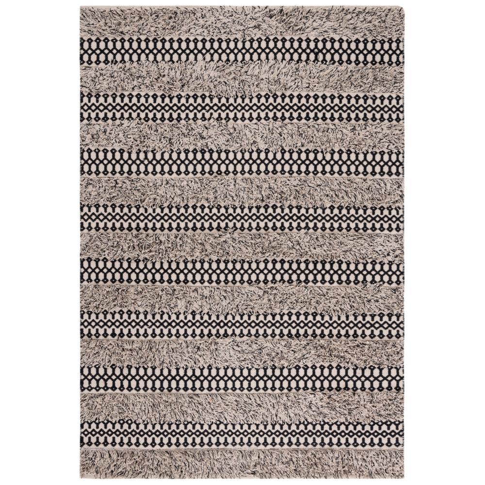 SAFAVIEH Natura NAT927Z Handwoven Black / Ivory Rug Image 2