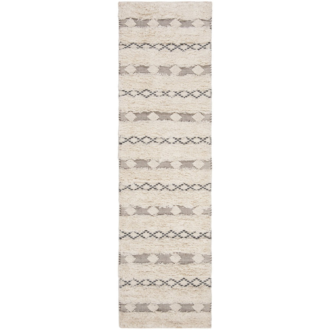 SAFAVIEH Natura NAT950A Handwoven Ivory / Grey Rug Image 1