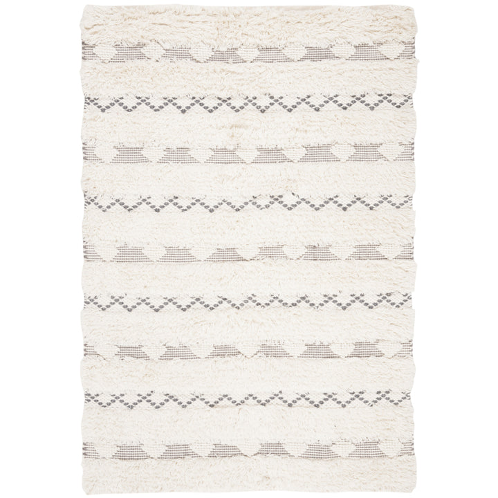 SAFAVIEH Natura NAT950A Handwoven Ivory / Grey Rug Image 5