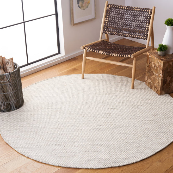 SAFAVIEH Natura NAT975G Handwoven Ivory / Light Grey Rug Image 2