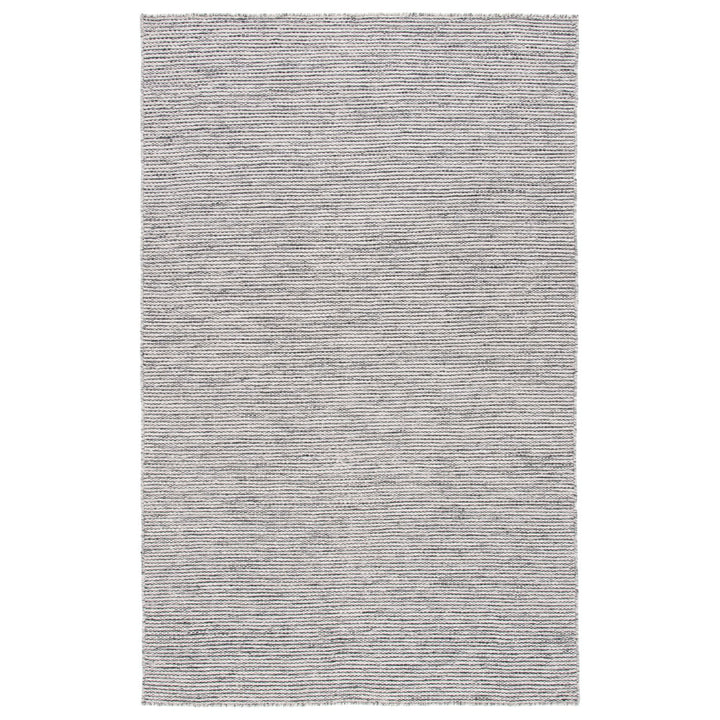 SAFAVIEH Natura NAT975F Handwoven Grey / Ivory Rug Image 1