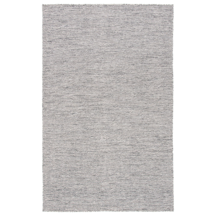 SAFAVIEH Natura NAT975F Handwoven Grey / Ivory Rug Image 1