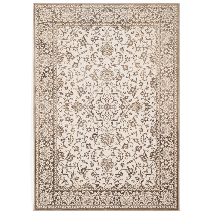 SAFAVIEH Noble Collection NBL659-5280 Brown / Creme Rug Image 7