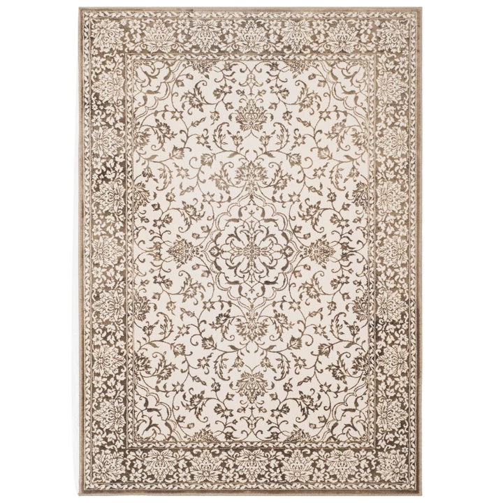 SAFAVIEH Noble Collection NBL659-5280 Brown / Creme Rug Image 1