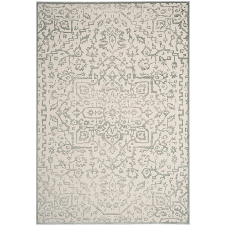 SAFAVIEH Noble NBL691-7680 Light Blue / Ivory Rug Image 1